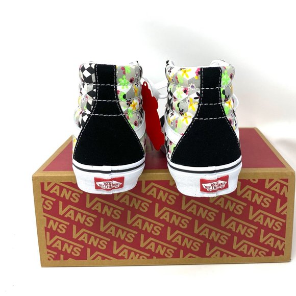 VANS SK8-Hi Checker Cube Black Canvas High Top SB Sneakers Women's VN0A32QG3XR - Picture 16 of 16
